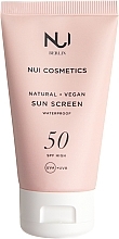 Kup Krem do twarzy - NUI Cosmetics Natural Sun Screen SPF50