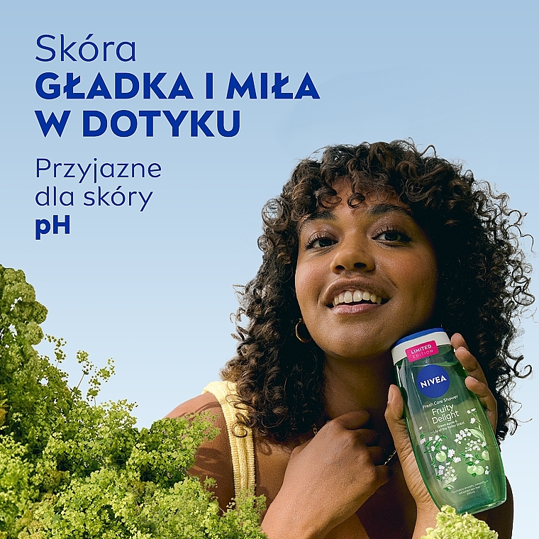 Żel pod prysznic - NIVEA Fresh Care Shower Fruity Delight Limited Edition — Zdjęcie N5