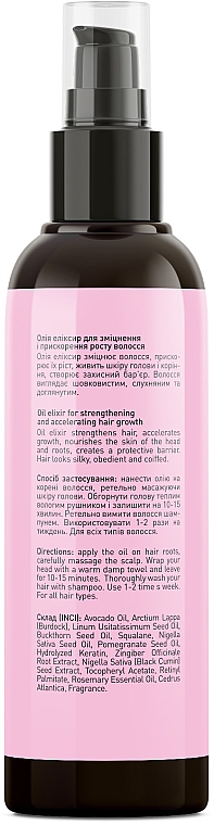 Olejek-eliksir na porost włosów - Joko Blend Hair Growth & Strength Oil — Zdjęcie N2