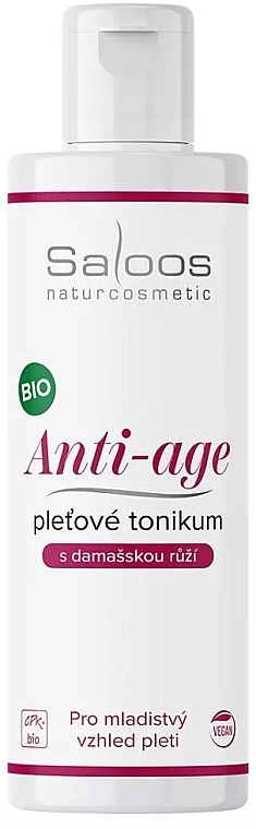 Przeciwstarzeniowy tonik do twarzy - Saloos Anti-Age Bio Face Toner — Zdjęcie N1