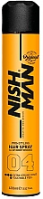 Spray utrwalający do włosów - Nishman Hair Spray Extra Strong №04 — Zdjęcie N1