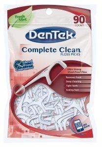 Floss-wykałaczki Kompleksowe oczyszczanie - DenTek CompleateClean