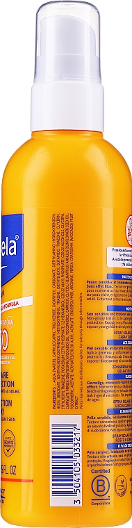 Przeciwsłoneczny spray do twarzy i ciała - Mustela Bebe High Protection Sun Spray SPF 50 — Zdjęcie N3
