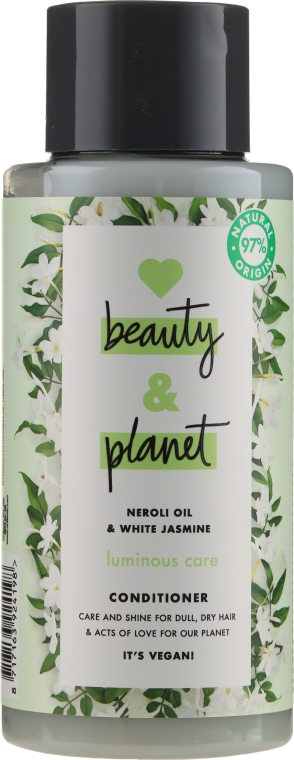 Odżywka do włosów suchych Olej neroli i biały jaśmin - Love Beauty & Planet Neroli Oil & White Jasmine Conditioner — Zdjęcie N1