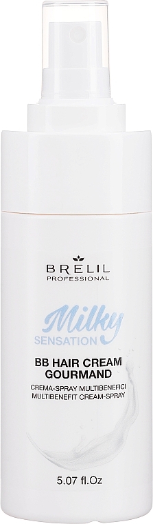 Krem do włosów w sprayu - Brelil Milky Sensation BB Hair Cream Gourmand — Zdjęcie N2