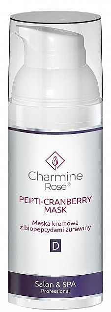 Krem-maska z biopeptydami żurawinowymi - Charmine Rose Pepti-Cranberry Mask — Zdjęcie N1
