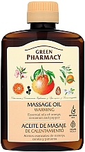 Olejek do masażu i pielęgnacji Rozgrzewający - Green Pharmacy — Zdjęcie N1