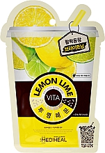 Kup Rozświetlająco-energetyzująca maska do twarzy z cytryną i limonką - Mediheal Lemonlime Vita Mask