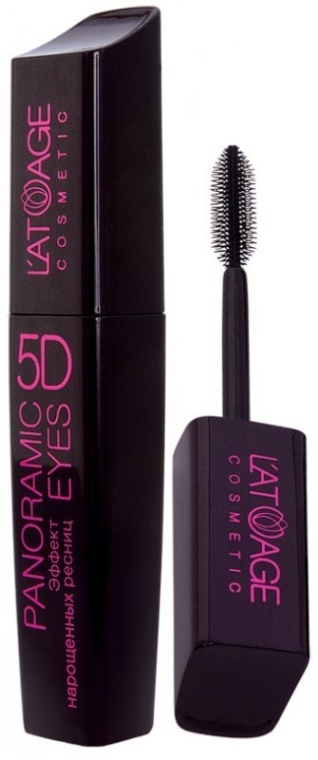 Tusz do rzęs - Latuage Cosmetic Panoramic Eyes 5D Mascara — Zdjęcie N1