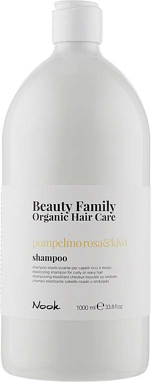Szampon uelastyczniający kręcone włosy - Nook Beauty Family Organic Hair Care Shampoo — Zdjęcie N1