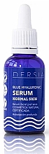 Kup Rozświetlające serum do twarzy - Dersia Blue Hyaluronic Serum