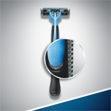 Jednorazowe maszynki do golenia, 3 szt. - Gillette Blue 3 — Zdjęcie N5