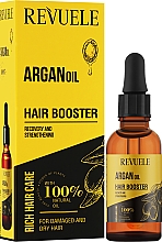 Olej arganowy do włosów - Revuele Argan Oil Active Hair Booster — Zdjęcie N2
