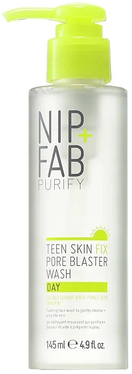 Żel do mycia twarzy - Nip + Fab Teen Skin Fix Pore Blaster Wash Day — Zdjęcie N1