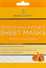 Kup Kojąca miodowa maska na twarz - Skin Academy Soothing Honey Sheet Mask