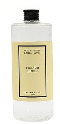 Wypełniacz do dyfuzora zapachowego - Cereria Molla French Linen — Zdjęcie N1