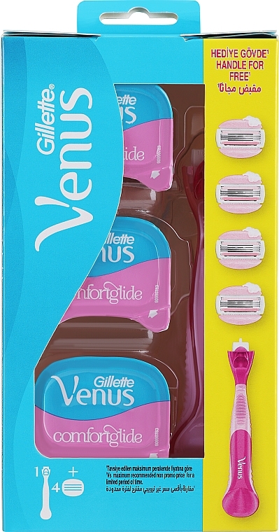 Maszynka do golenia z wymiennymi końcówkami - Gillette Venus Spa Breeze — Zdjęcie N2