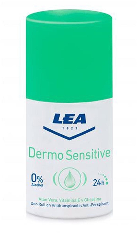 Dezodorant w kulce, unisex - Lea Dermo Sensitive Unisex Roll-on Deodorant — Zdjęcie N1