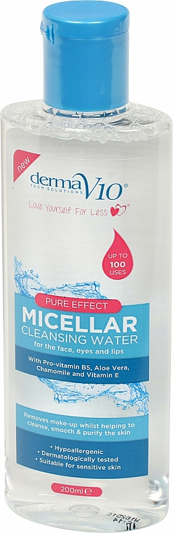 Płyn micelarny - Derma V10 Micellar Cleansing Water — Zdjęcie N1