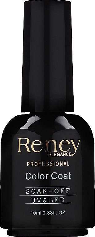 Baza i lakier hybrydowy 2 w 1 - Reney Cosmetics Elegance Professional Color Coat Soak-off UV & LED — Zdjęcie N1