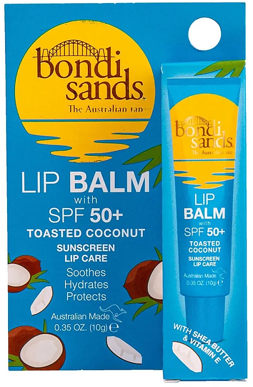 Odżywczy balsam do ust - Bondi Sands Lip Balm SPF 50 + Coconut — Zdjęcie N2