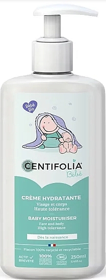 Krem nawilżający dla dzieci do twarzy i ciała z organiczną kamelią - Centifolia Baby Moisturiser — Zdjęcie N2