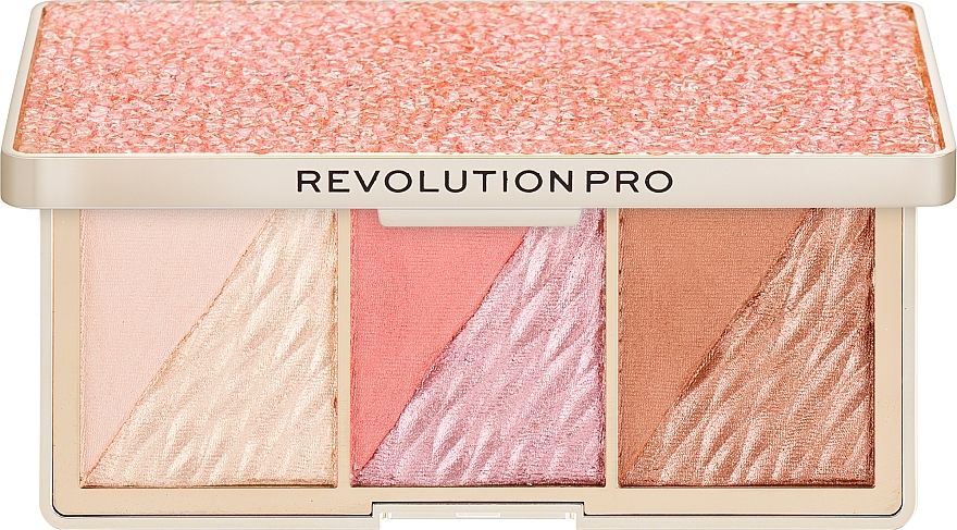 PRZECENA! Paleta do makijażu twarzy - Revolution Pro Crystal Luxe * — Zdjęcie N1