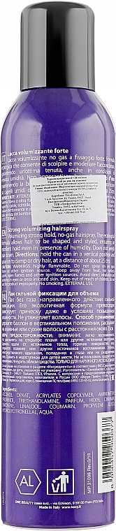 Mocno utrwalający lakier do włosów dodający objętości - Kezy Magic Life Strong Volumizing Hairspray — Zdjęcie N3