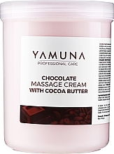 Kup PRZECENA! Czekoladowy krem do masażu z masłem kakaowym - Yamuna Massage Cream *