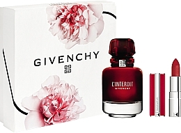 Kup Givenchy L'Interdit Rouge - Zestaw (edp/50ml + lipstick/1,5g)