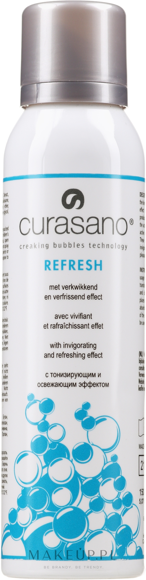 Odświeżający spray do ciała - Curasano Creaking Bubbles Refresh  — Zdjęcie 150 ml