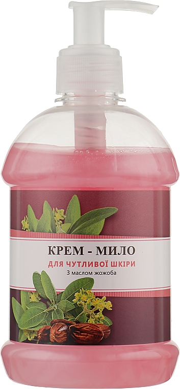 Krem-mydło do skóry wrażliwej z olejem jojoba - Fito Product — Zdjęcie N1