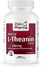 Suplement diety L-Teanina, 500 mg - ZeinPharma L-Theanin Natural Forte 500mg Capsules — Zdjęcie N1