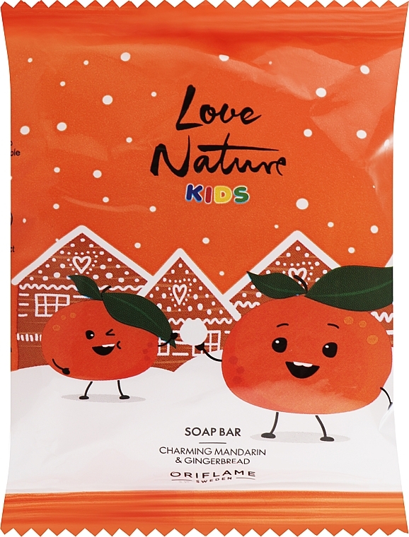 Mydło dla niemowląt o aromacie mandarynki i piernika - Oriflame Love Nature Kids — Zdjęcie N1