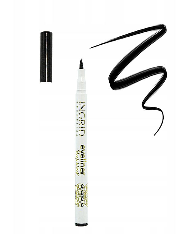 Eyeliner w pisaku - Ingrid Cosmetics Deep Black Eyeliner — Zdjęcie N1