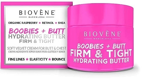 Olejek na piersi i pośladki - Biovene Boobies & Butt Firm & Tight Hydra Butter — Zdjęcie N1