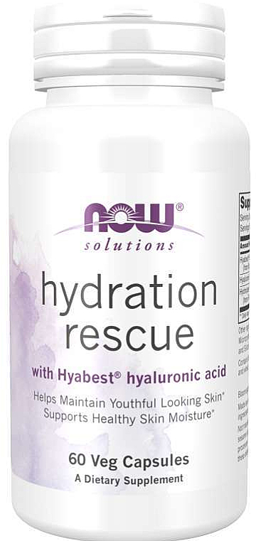Kwas hialuronowy - Now Foods Hydration Rescue — Zdjęcie N1