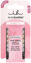 Zestaw gumek do włosów, 8 sztuk - Invisibobble Original Clear Black Metallic — Zdjęcie N1