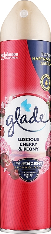 Odświeżacz powietrza - Glade Luscious Cherry and Peony Air Freshener