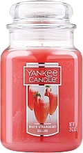 Świeca zapachowa White Strawberry Bellini - Yankee Candle White Strawberry Bellini — Zdjęcie N1