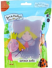 Kup Gąbka do kąpieli dla dzieci Ben and Holly, Holly, fioletowo-niebieska - Suavipiel Ben & Holly Bath Sponge
