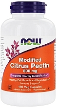 Zmodyfikowana pektyna cytrusowa, 800 mg - Now Foods Modified Citrus Pectin Veg Capsules — Zdjęcie N1