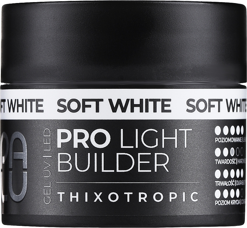 Żel do paznokci - Palu Pro Light Builder Soft White — Zdjęcie N1