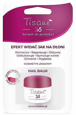 Balsam do paznokci - Farmapol Tisane Classic 2x5 Nail Balm