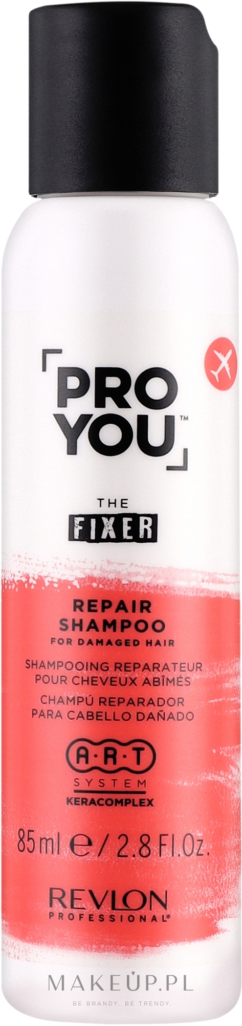 Szampon rewitalizujący - Revlon Professional Pro You Fixer Repair Shampoo (mini) — Zdjęcie 85 ml