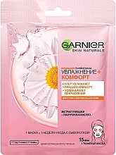 Kup Nawilżająca maska kojąca na tkaninie do twarzy - Garnier Skin Naturals Moisture + Comfort