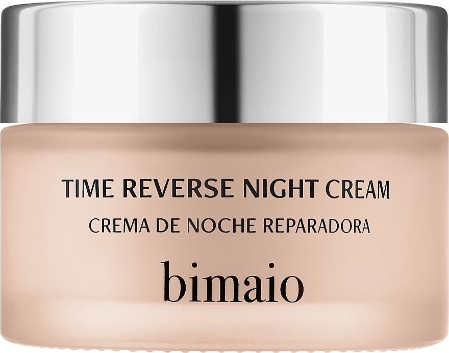 PRZECENA! Rewitalizujący krem ​​do twarzy na noc - Bimaio Time Reverse Night Cream * — Zdjęcie N1
