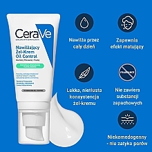 Matujący nawilżający krem-żel do skóry mieszanej i tłustej - CeraVe Oil Control Moisturising Gel-Cream — Zdjęcie N7