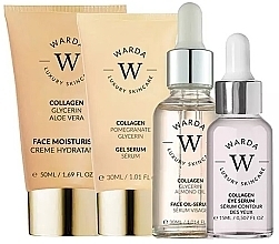 Kup Zestaw - Warda Skin Lifter Boost Collagen (f/cr/50ml + gel/ser/30ml + oil/ser/30ml + eye/ser/15ml)