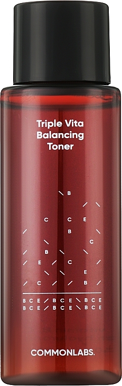 Nawilżający tonik złuszczający z witaminami B, C i E - Commonlabs Triple Vita Balancing Toner  — Zdjęcie N1
